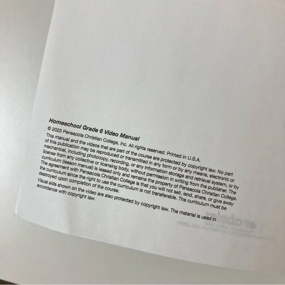 Abeka Homeschool Grade 6 Video Manual - Picture 3 of 12
